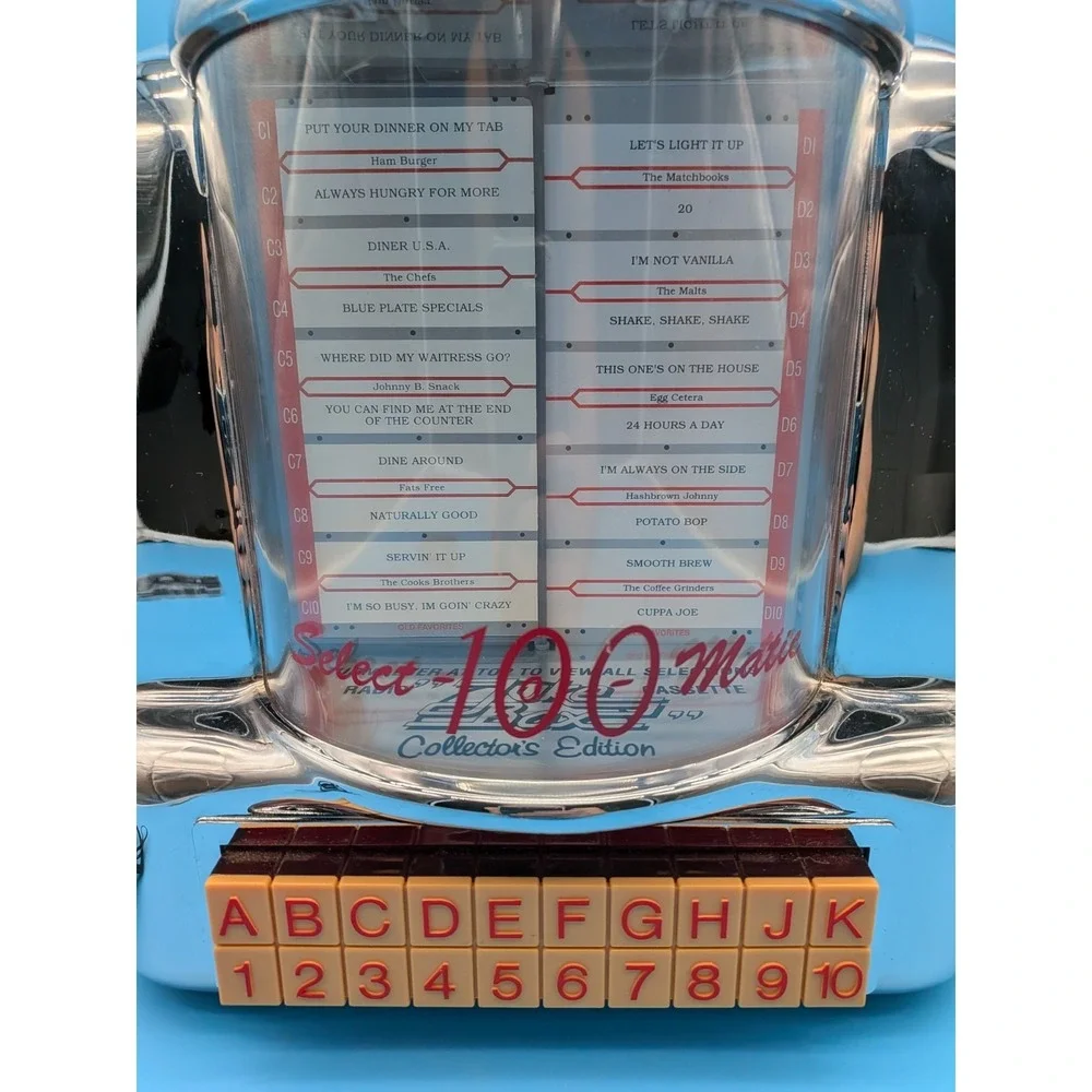 "Jukebox" Select-O-Matic 100 Collector's Edition Cassette Player / Radio Works - Picture 5 of 11